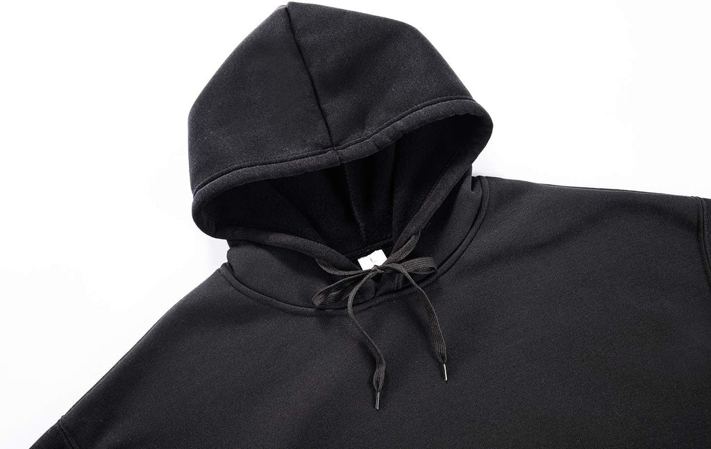 Fashion Friend Sweatshirt Hoodie Women Graphic Hoodies Pullover Funny Hooded Sweater Tops Clothes (Black, S)