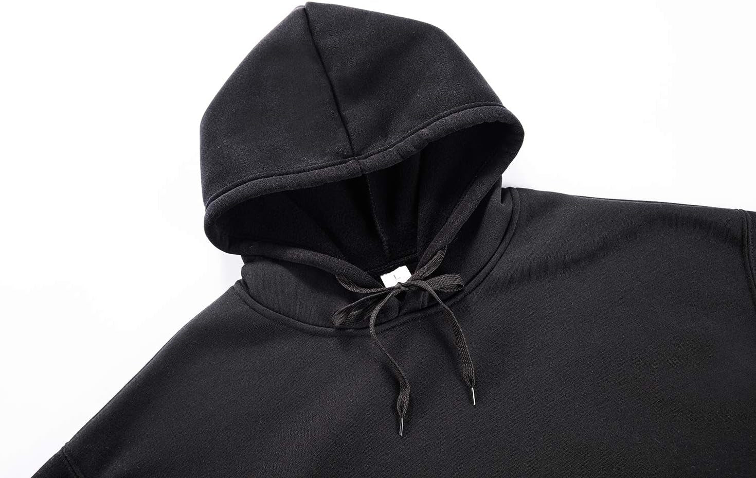 Fashion Friend Sweatshirt Hoodie Women Graphic Hoodies Pullover Funny Hooded Sweater Tops Clothes (Black, S)