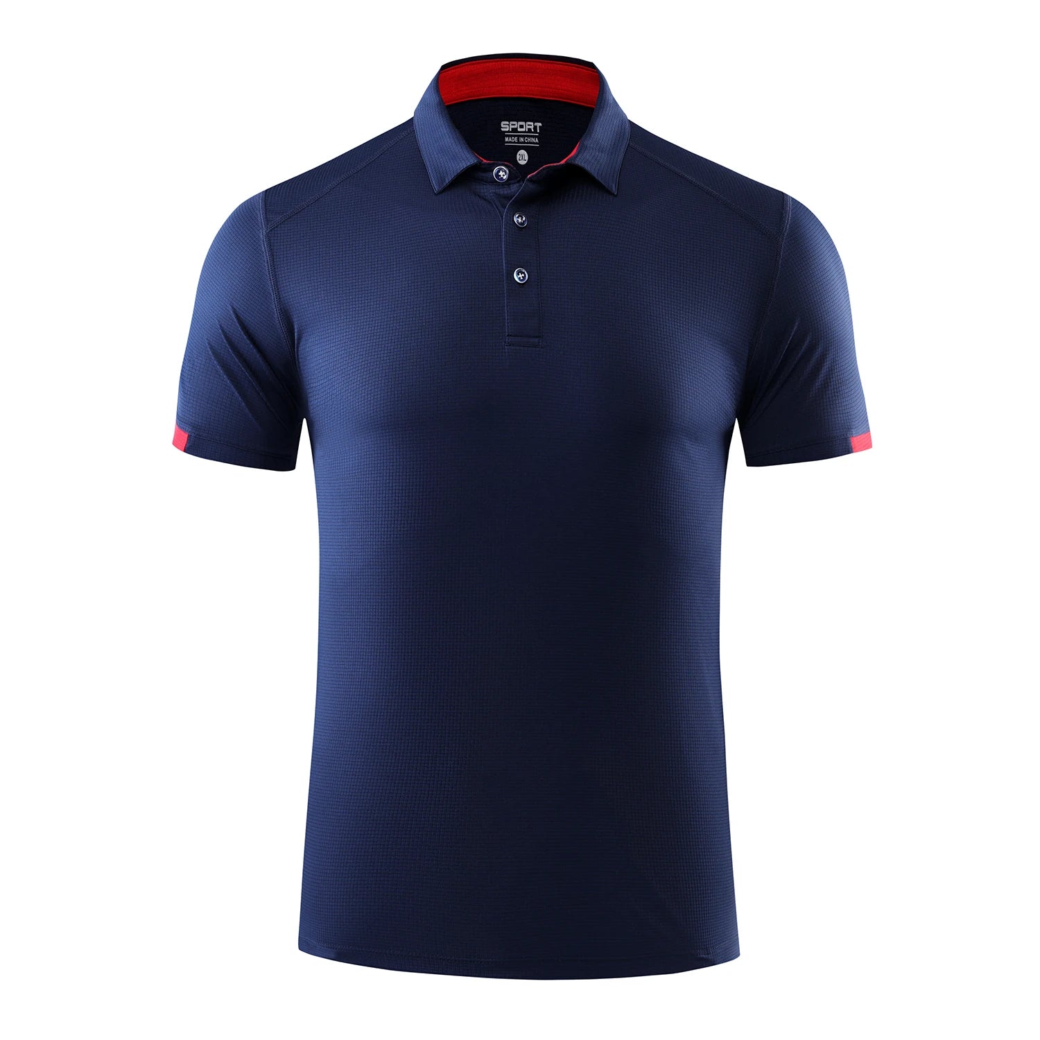 Quick Drying Short Sleeved Polo Shirt Golf Company Group Brand Breathable Lapel Sports Short Sleeved 8-Color Large